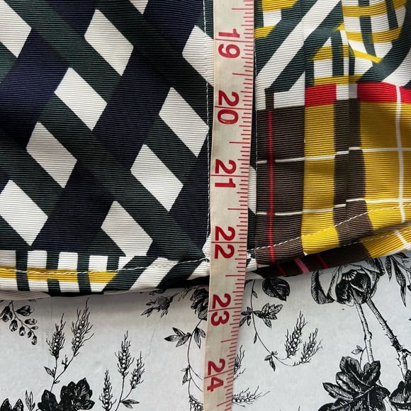 Gracia Leg of Mutton Sleeve Printed Blouse- sz L - Picture 11 of 11